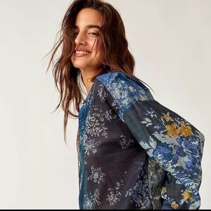 Free People Flower Patch Top, Large